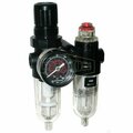 Dixon Norgren by 1 Series Miniature Combination Unit with Automatic Drain and Micro-Fog Lubricator, 1/8 in PTH-100AG